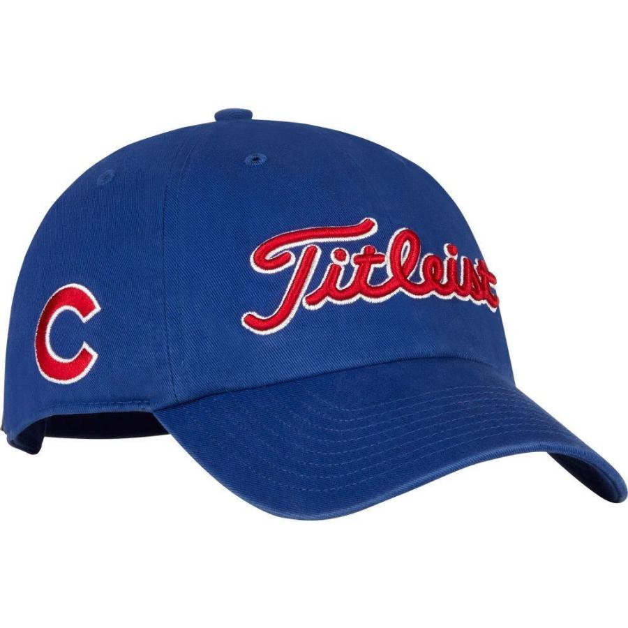 ファッションデザイナー タイトリスト Titleist Cubs Chicago Hat Golf Wash Garment MLB ゴルフ メンズ その他ゴルフ用品