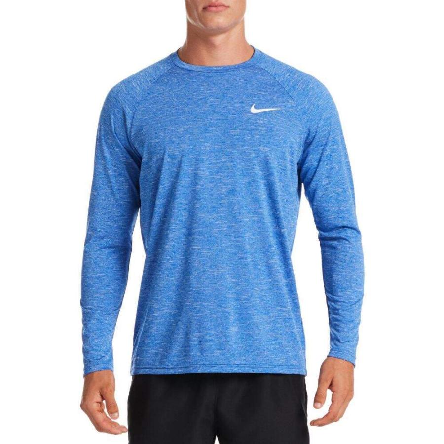 ナイキ Nike メンズ ラッシュガード 水着 ビーチウェア Heathered Long Sleeve Rash Guard Game Royal Od5 Ffb フェルマート Fermart 2号店 通販 Yahoo ショッピング