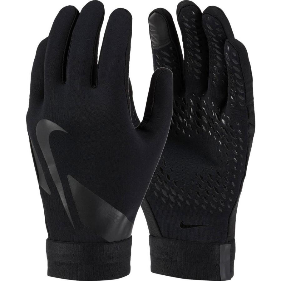 ナイキ Nike ユニセックス サッカー グローブ Hyperwarm Academy Soccer Gloves Black Black Black 手袋 サイズ L