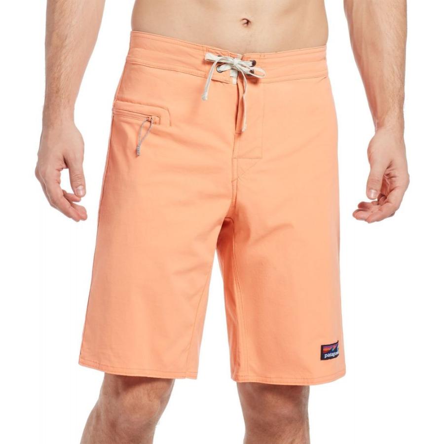 パタゴニア Patagonia メンズ 海パン ショートパンツ 水着 ビーチウェア Stretch Wavefarer 21 Board Shorts Peach Sherbet Supersport Tn