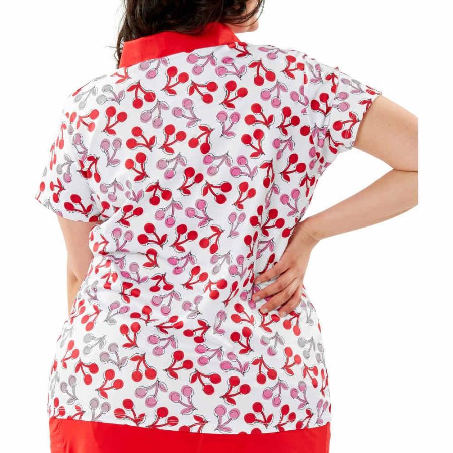 スーパーセール半額 ナンシー ロペス Nancy Lopez Golf レディース ゴルフ 半袖 トップス Nancy Lopez Cherry Short Sleeve Golf Polo Cherry Multi Od5 Ffbe5b94b6 フェルマート Fermart 2号店 純正値下 50 Fruits Com
