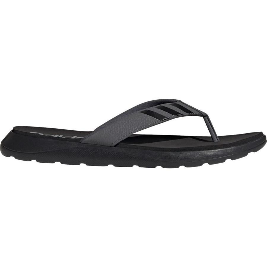 超新作 Adidas Black Grey Black Flops Flip Comfort シューズ 靴 ビーチサンダル メンズ Adidas アディダス シューズ 靴 メンズ ビーチサンダル アディダス サンダル