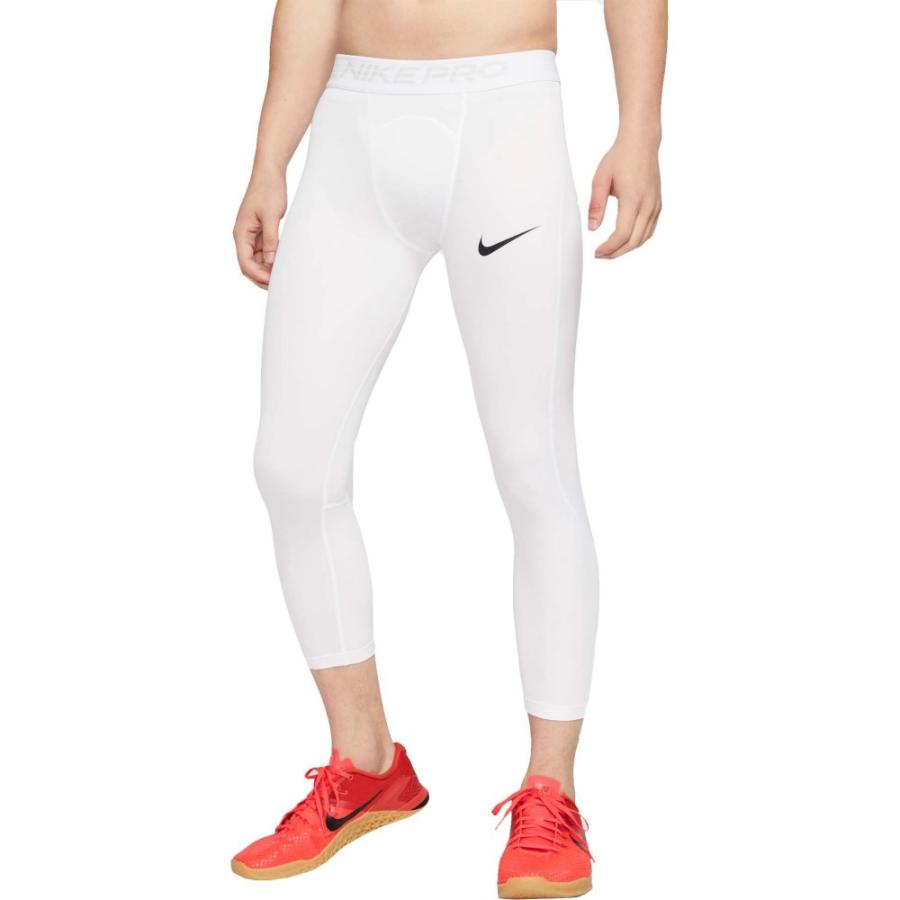 ナイキ Nike メンズ タイツ スパッツ 7分丈 インナー 下着 Pro 3 4 Length Tights White Black Od5 Ffcb0fcb2c フェルマート Fermart 2号店 通販 Yahoo ショッピング