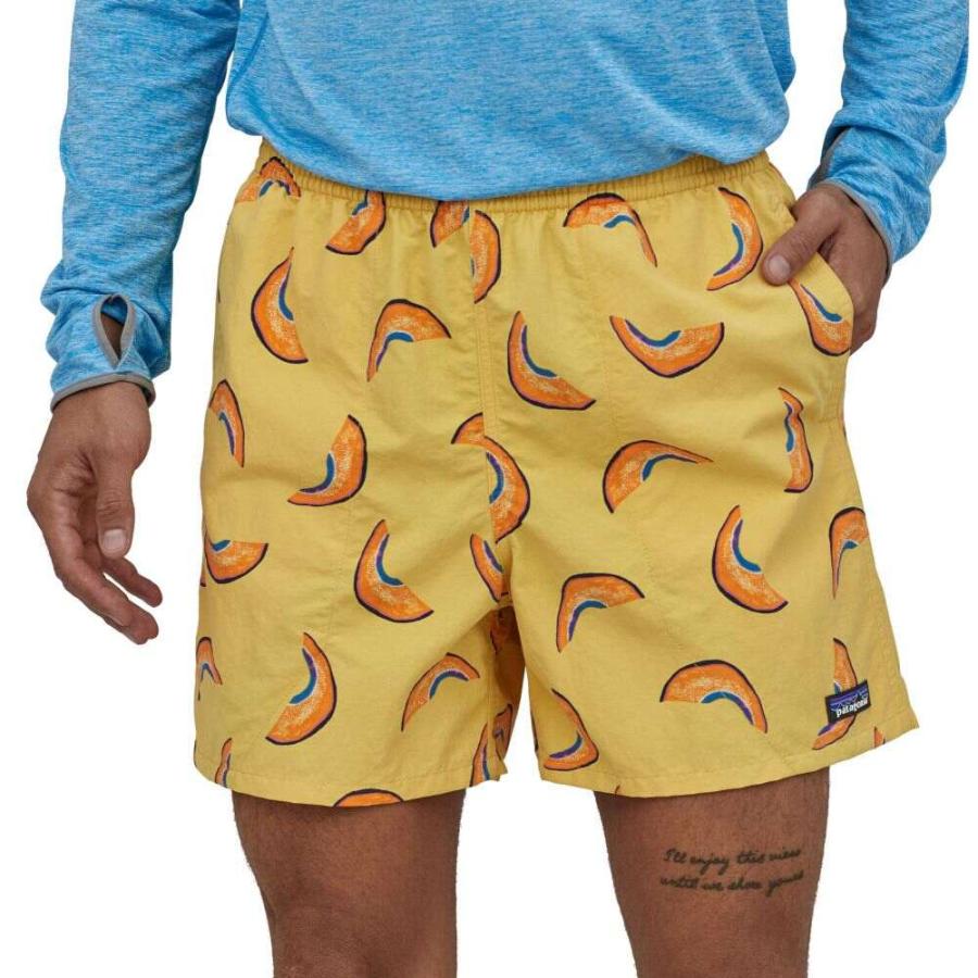 魅力の Baggies ボトムス パンツ ショートパンツ メンズ Patagonia パタゴニア ボトムス パンツ メンズ ショートパンツ パタゴニア Patagonia 5 Yellow Melons Surfboard Shorts ボトムス パンツ