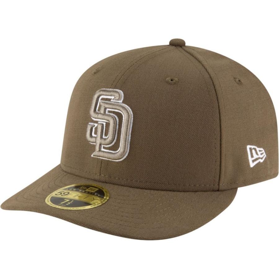 受賞店舗 ニューエラ New Era メンズ キャップ 帽子 San Diego Padres 59fifty Alternate Brown Low Crown Fitted Hat 人気が高い Zoetalentsolutions Com