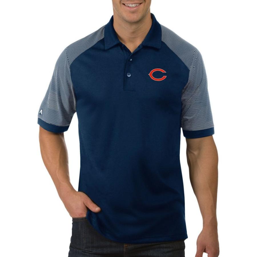 安い純正品 アンティグア Antigua メンズ ポロシャツ トップス Chicago Bears Engage Navy Performance Polo スペシャルブランドグッズ Htvnepal Com