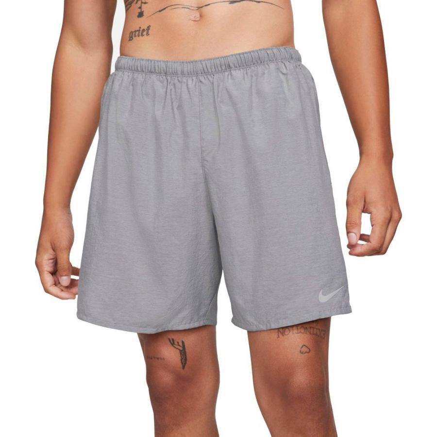 割引購入 Challenger ボトムス パンツ ショートパンツ ランニング ウォーキング メンズ Nike ナイキ メンズ ボトムス パンツ ナイキ Nike Brief Lined Grey Smoke Shorts Running 7 ウエア