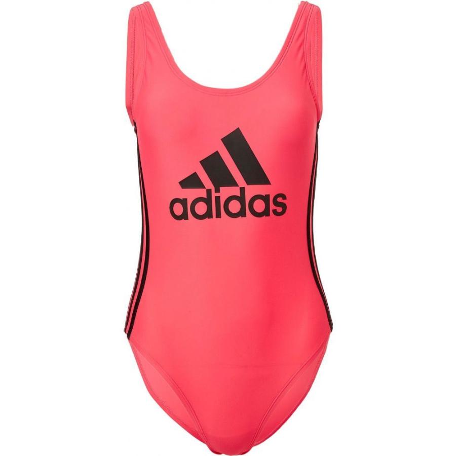アディダス Adidas レディース ワンピース 水着 ビーチウェア Core Logo 1 Piece Swimsuit Pink Archangelbrow Com