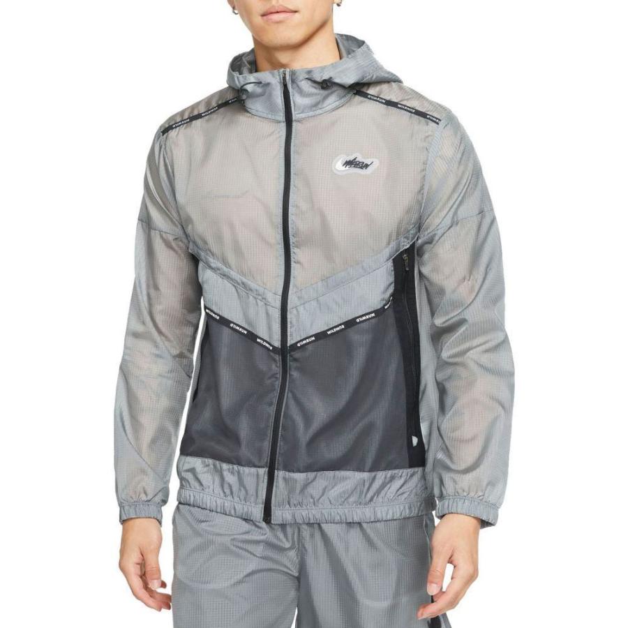 新作 Repel アウター ジャケット ランニング ウォーキング メンズ Nike ナイキ ランニング ウォーキング メンズ アウター ナイキ Nike Wild Grey Smoke Jacket Running Graphic Windrunner Run ウエア Www Fonsti Org