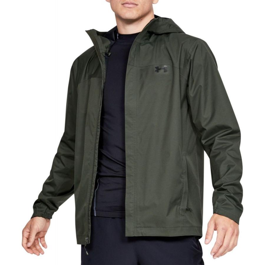 under armour men's overlook shell rain jacket