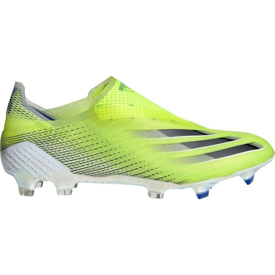 全てのアイテム メンズ シューズ 靴 アディダス Adidas サッカー Yellow Black Cleats Soccer Fg Laceless Ghosted X シューズ 靴 スパイク サッカー メンズ Adidas アディダス スパイク シューズ