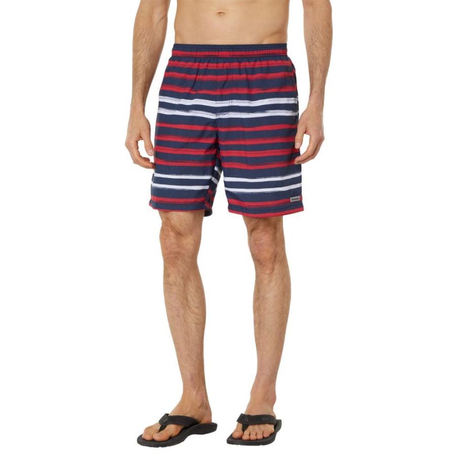 メンズファッション 週末限定直輸入 コロンビア Columbia メンズ 海パン 水着 ビーチウェア Big Dippers Water Shorts Collegiate Navy Brush Stripe Multi Muxaxsaoax Transaction Org Pk
