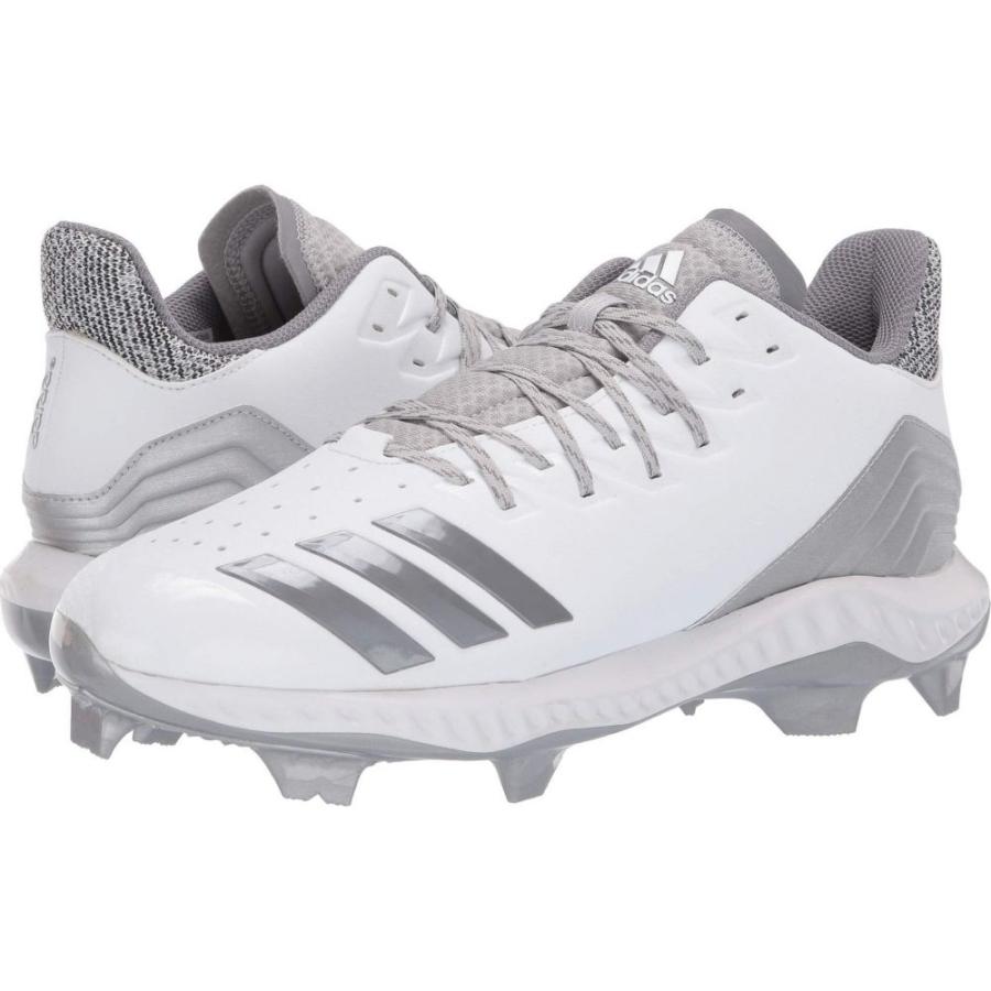 超目玉 野球 メンズ Icon シューズ 靴 Tpu Bounce Icon アディダス Bounce White Grey F17 Grey スパイク シューズ Two Adidas Footwear Three F17 Ol フェルマート Fermart 2号店