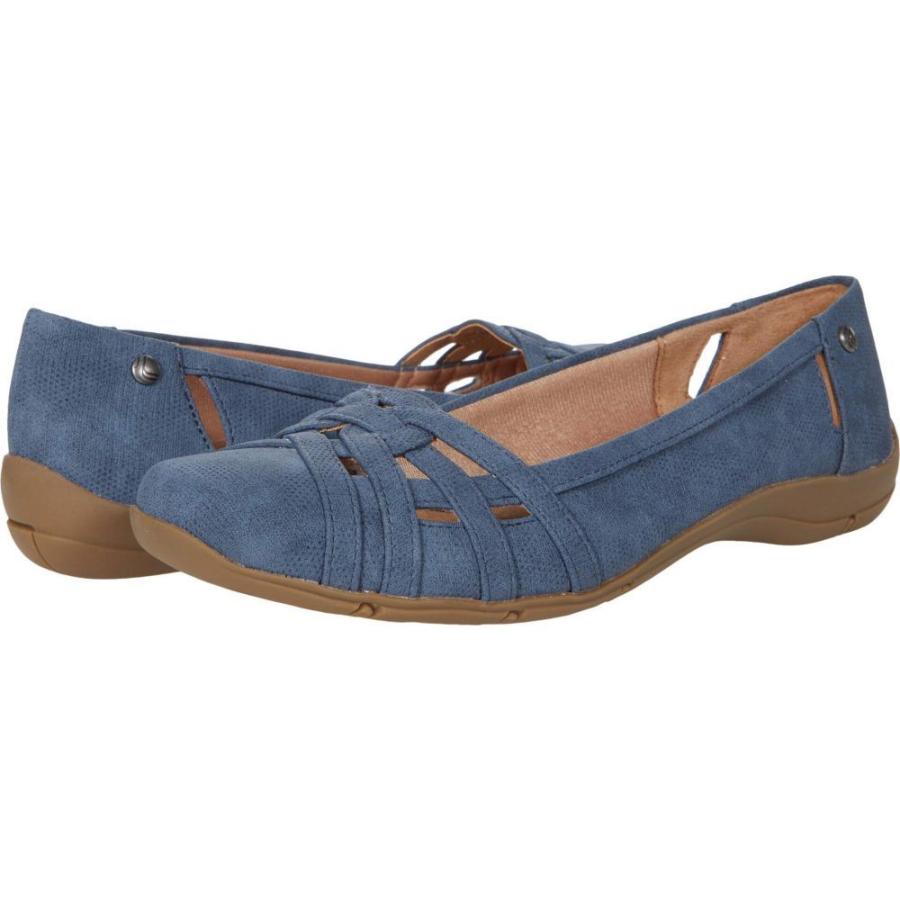 累計販売2万枚突破 ライフストライド Lifestride レディース スリッポン フラット シューズ 靴 Diverse Navy おすすめ