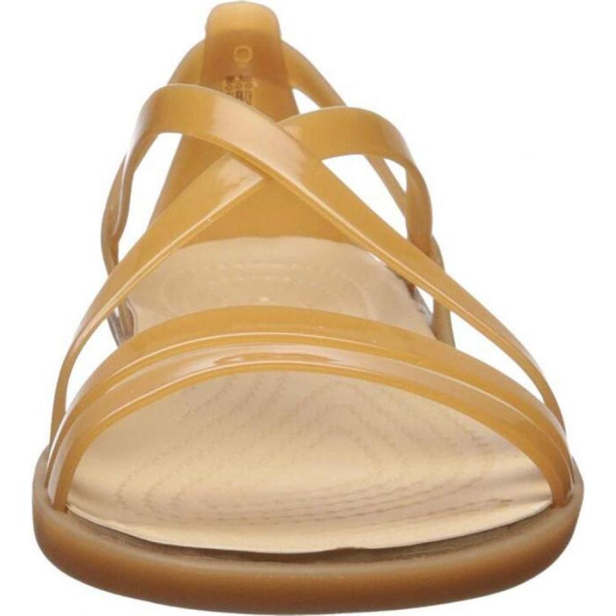 日本最大のブランド クロックス Gold Gold Dark Sandal Strappy Isabella シューズ 靴 サンダル ミュール レディース Crocs サンダル サイズ 4xm E Comex Com