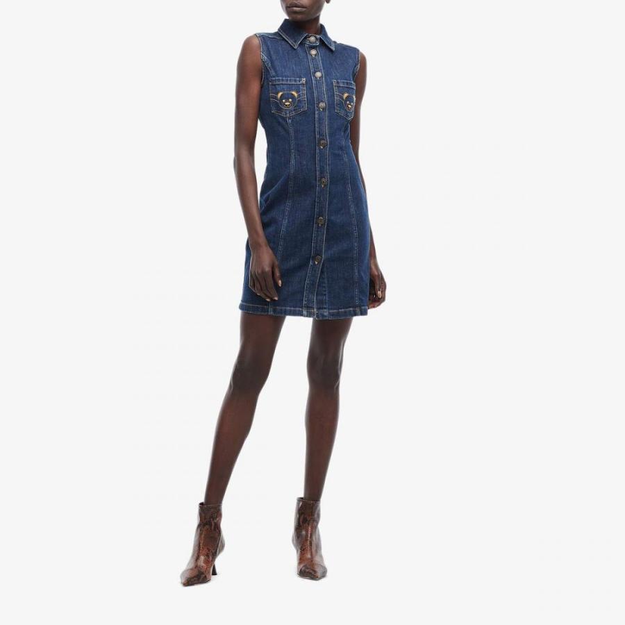 豪華 モスキーノ Moschino レディース ワンピース デニム ワンピース ドレス Denim Dress Blue Ol 158 フェルマート Fermart 2号店 通販 Yahoo ショッピング オープニング大放出セール Www Doctor Plan Com