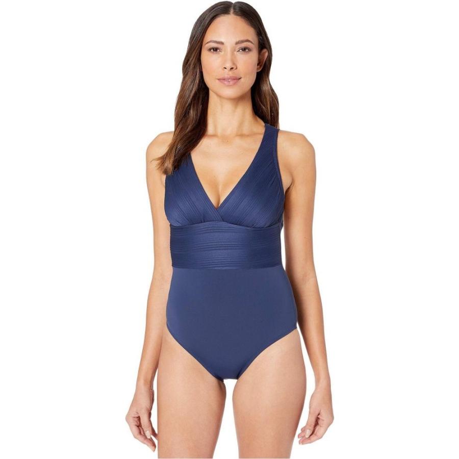 ラブランカ La Blanca レディース ワンピース 水着 ビーチウェア Let S Duet Multi Strap X Back Mio One Piece Indigo Apaproduction Fr