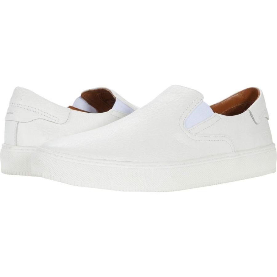 格安saleスタート Frye フライ シューズ 靴 メンズ スリッポン フラット フライ Frye メンズ Cow Tumbled White Slip On Astor シューズ 靴 スリッポン フラット シューズ Savannah Osc Com