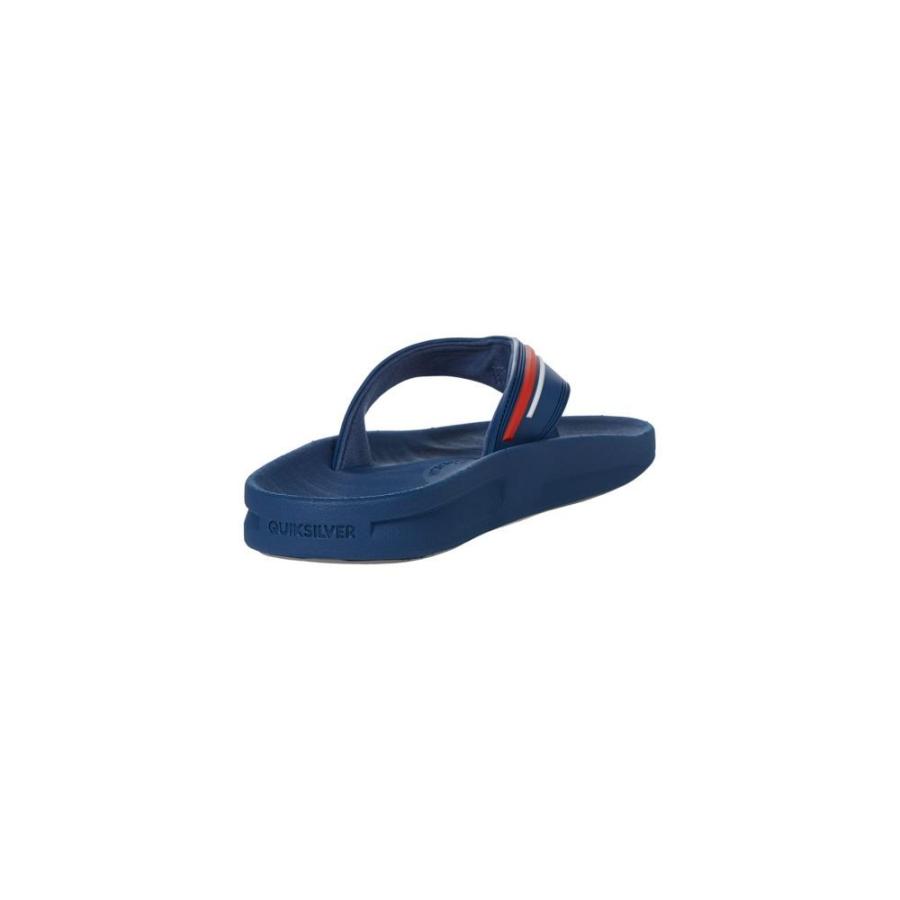着後レビューで 送料無料 クイックシルバー メンズ ビーチサンダル クイックシルバー Quiksilver Quiksilver Blue Red Grey Sandal Rivi シューズ 靴 ビーチサンダル メンズ サンダル Albinofoundation Org