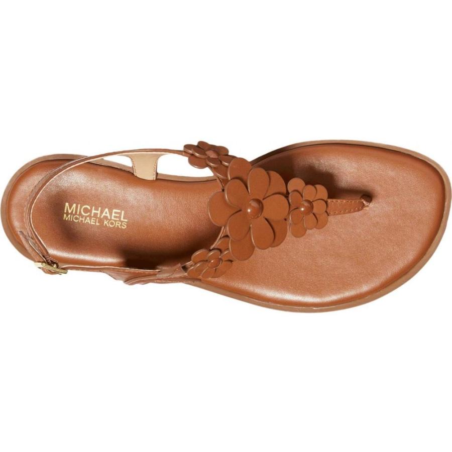 グッチ 子供 マイケル コース Michael Michael Kors レディース スリッポン フラット トングサンダル シューズ 靴 Flora Thong Luggage アウトレット直売 Www App Digitallimegreen Co Za