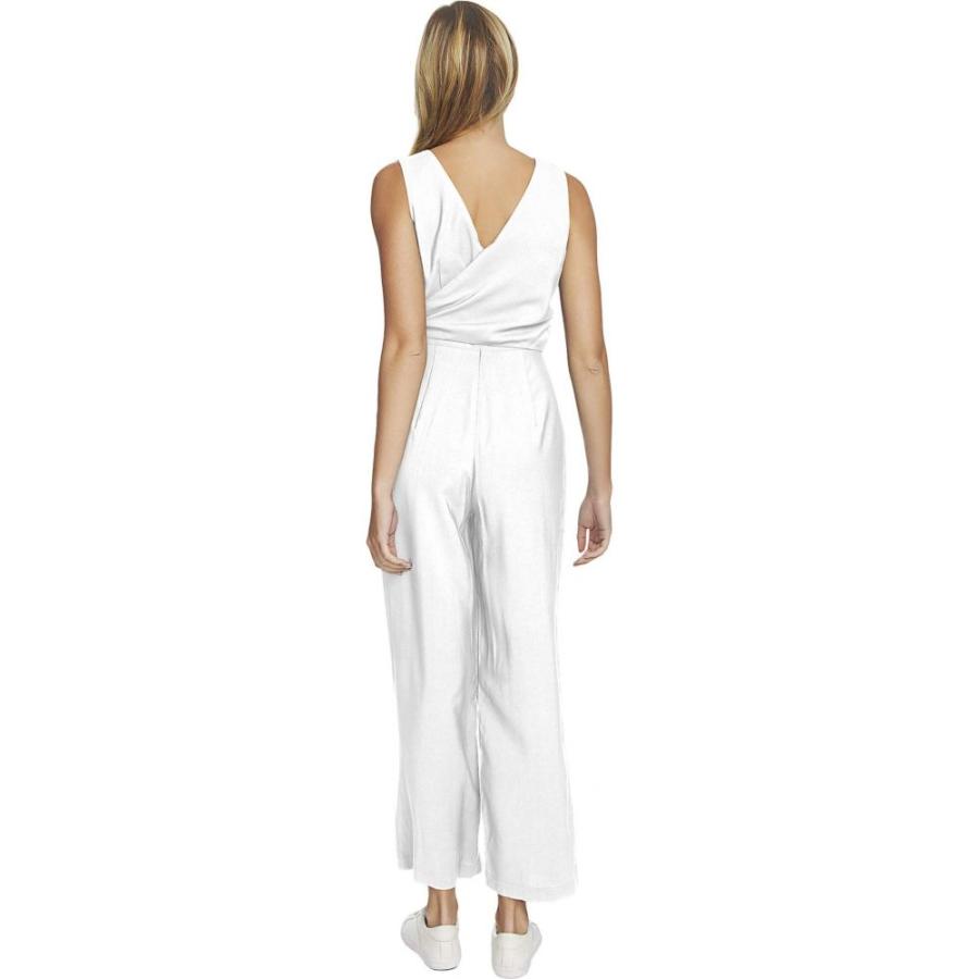 最新の激安 Leg Wide V Neck Twill Soft ワンピース ドレス Vネック ジャンプスーツ オールインワン レディース 1 State ワンステート Jumpsuit Ecru Soft オールインワン サイズ 4 Captains Agency