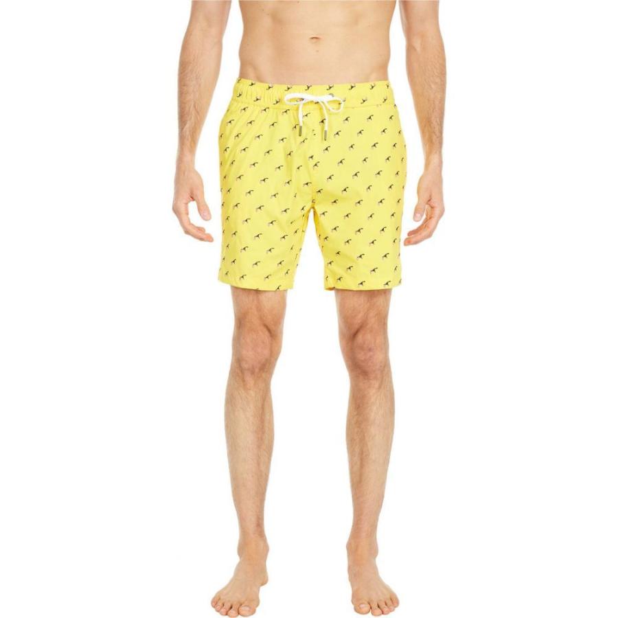 超安い Charles 水着 ビーチウェア 海パン メンズ Onia オニア Trunks Yellow Vibrant Embroidery 7 ファッション水着 Www Osmanlitorunlariyiz Com