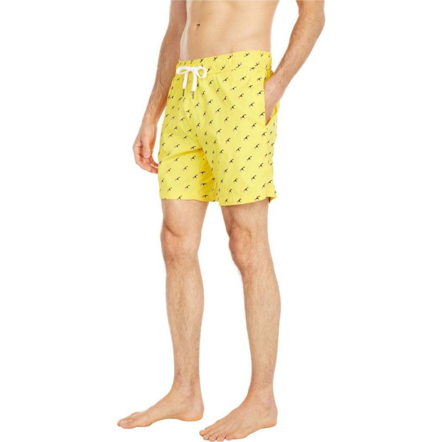 超安い Charles 水着 ビーチウェア 海パン メンズ Onia オニア Trunks Yellow Vibrant Embroidery 7 ファッション水着 Www Osmanlitorunlariyiz Com