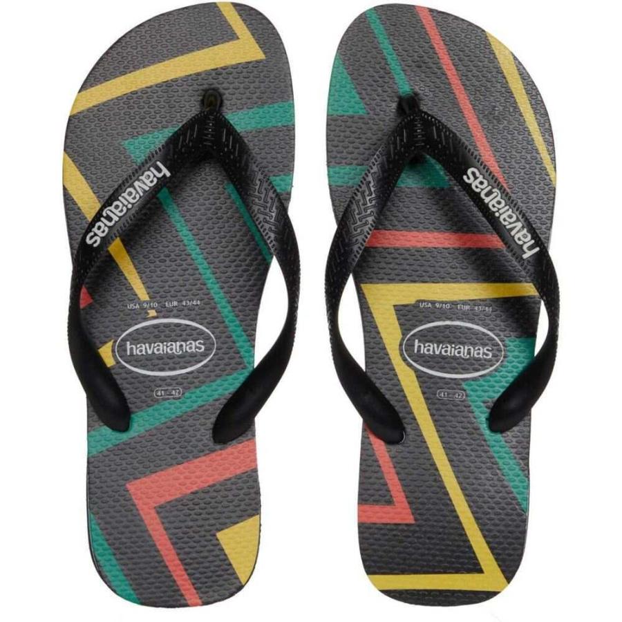 大人気定番商品 Havaianas Black Black Sandal Zigzag Top シューズ 靴 ビーチサンダル メンズ Havaianas ハワイアナス シューズ 靴 メンズ ビーチサンダル ハワイアナス サンダル