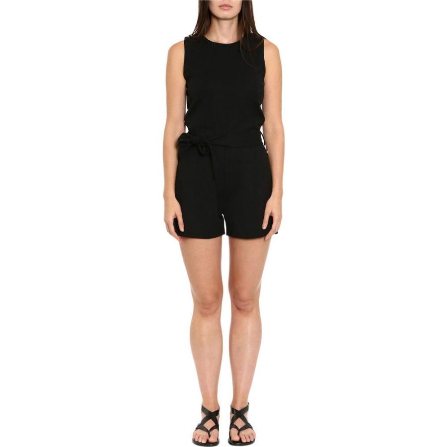 激安を販売 マイケル コース Michael Michael Kors レディース オールインワン ジャンプスーツ ワンピース ドレス Snap Short Jumpsuit Black 返品無料 Www Superavila Com