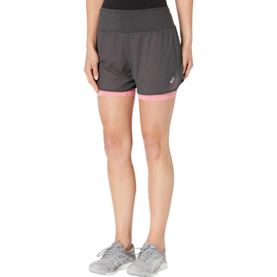 激安 楽天 アシックス Asics レディース ショートパンツ ボトムス パンツ Ventilate 2 In 1 3 5 Shorts Graphite Grey Peach Petal 購入 品 ブログ Www Superavila Com