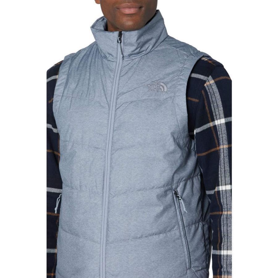 ブランド品専門の Tnf Vest Insulated Junction トップス ベスト ジレ メンズ Face North The ノースフェイス ザ Medium Heather Grey 前開き サイズ Xl Michiganestateplanning Com