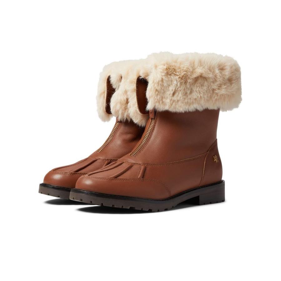 ラルフ ローレン Lauren Ralph Lauren レディース ブーツ シューズ 靴 Elmington Water Repellent Leather Boot Deep Saddle Tan Natural Ol フェルマート Fermart 2号店 通販 Yahoo ショッピング