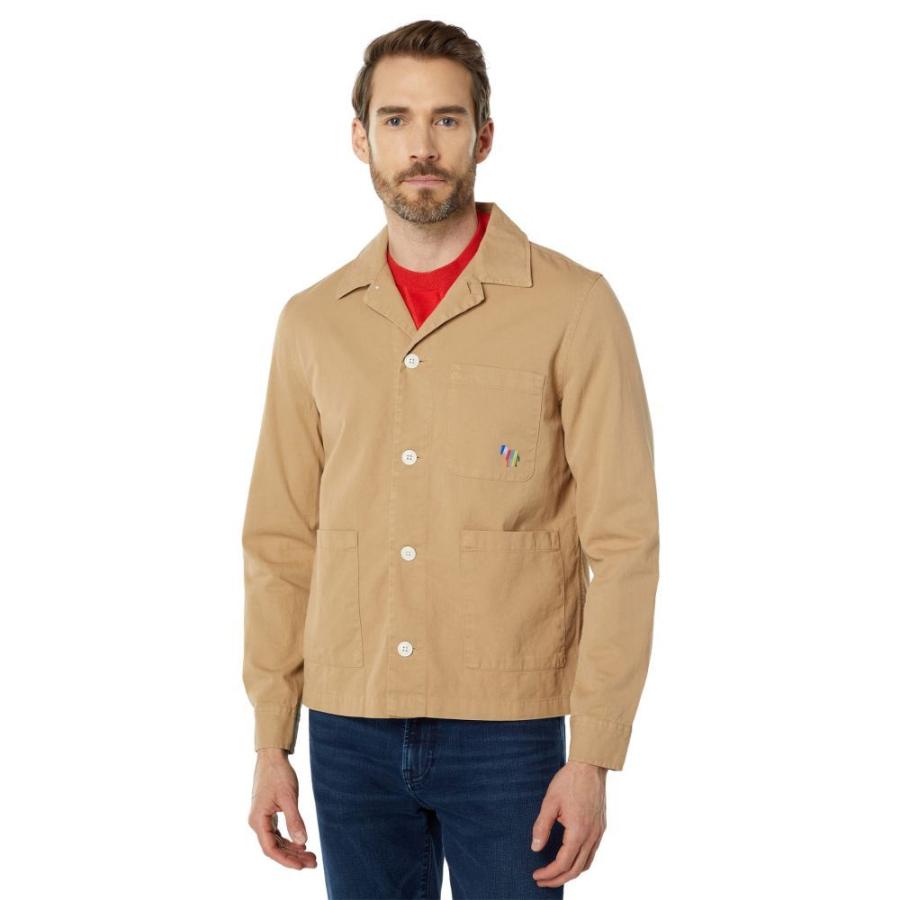 ポールスミス Paul Smith メンズ ジャケット シャツジャケット アウター Long Sleeve Three Pocket Shirt Jacket Tan Ol フェルマート Fermart 2号店 通販 Yahoo ショッピング