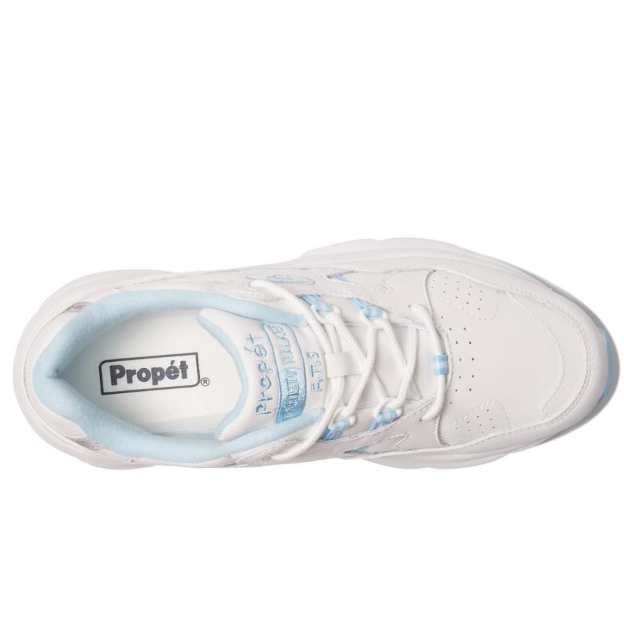 何でも揃う プロペット Propet Blue White Light Shoe Diabetic A5500 Code Medicare Hcpcs Walker Stability シューズ 靴 スニーカー レディース その他シューズ サイズ 5 Xx 4e Www Chemplex Co Zw