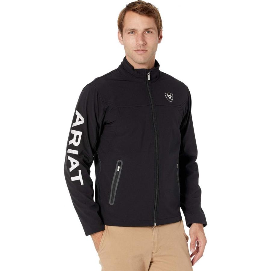 激安セール アウター ソフトシェル ジャケット メンズ Ariat アリアト アウター メンズ ジャケット アリアト Ariat New Black Softshell Team ジャケット