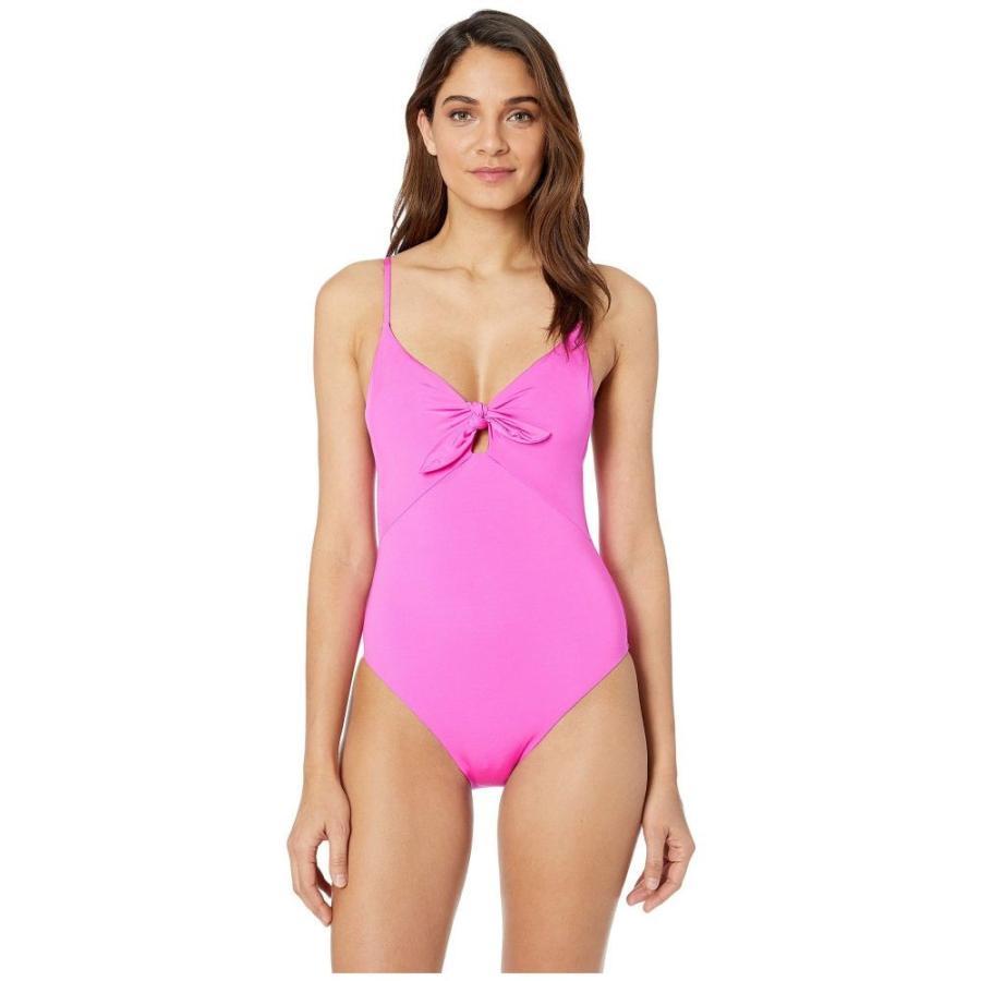 トリーナ ターク Trina Turk レディース ワンピース 水着 ビーチウェア Getaway Solids High Leg Maillot One Piece Hot Pink Supersport Tn