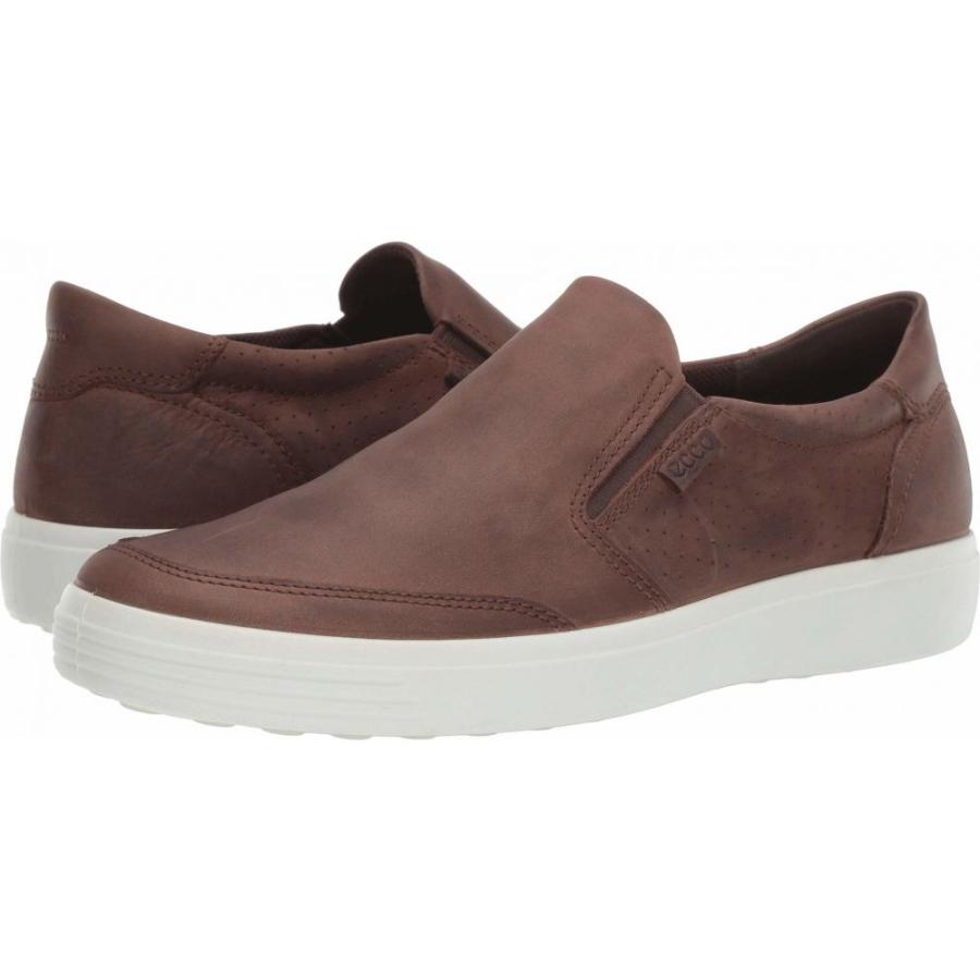 エコー Ecco メンズ スリッポン フラット シューズ 靴 Soft 7 Slip On Cocoa Brown Www Pvc24 Nl