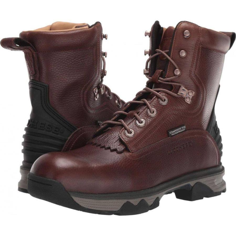 ルケーシー Lucchese メンズ ブーツ ワークブーツ レースアップ シューズ 靴 8 Lace Up Work Boot Composite Safety Toe Waterproof Pecan Bison Gruindag Com