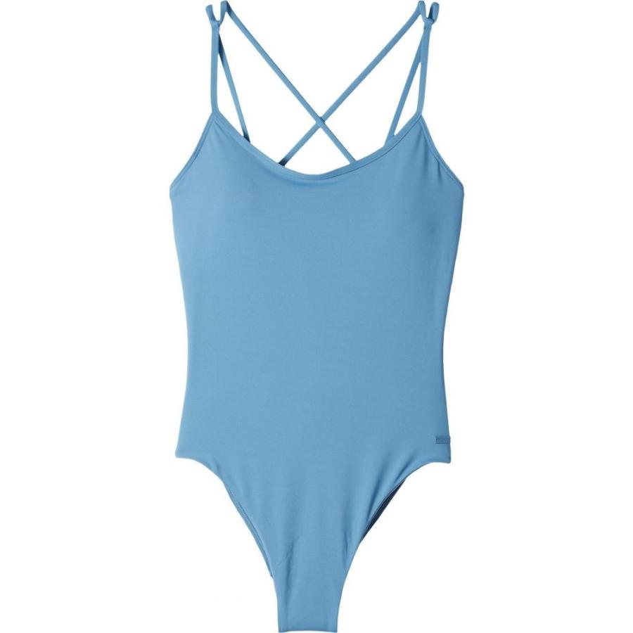 ロキシー Roxy レディース ワンピース 水着 ビーチウェア Solid Beach Classics One Piece Swimsuit Blue Heaven Www Antoniodomingo Es