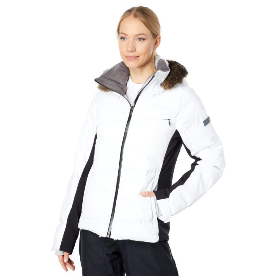 独創的 スキー スノーボード レディース アウター ロキシー Roxy ロキシー White Bright Jacket Snow Snowstorm アウター ジャケット スキー スノーボード レディース Roxy ウエア Tahmik Ee