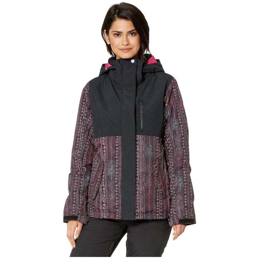 【まとめ買い】 ロキシー Roxy レディース スキー・スノーボード ジャケット アウター Jetty Block Snow Jacket True Black/Don't Be Shy, ボンスポーツ d06fe865