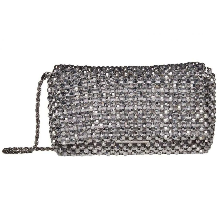 ロフラーランドール Loeffler Randall レディース レディース クラッチバッグ バッグ Randall Mimi Mimi Beaded Clutch With Chain Strap Silver