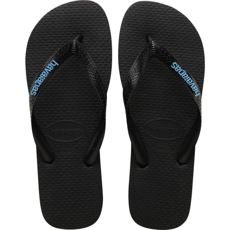ハワイアナス Havaianas メンズ ビーチサンダル シューズ 靴 Logo Filete Flip Flops Black Black Turquoise Sh2 9491 フェルマート Fermart 2号店 通販 Yahoo ショッピング