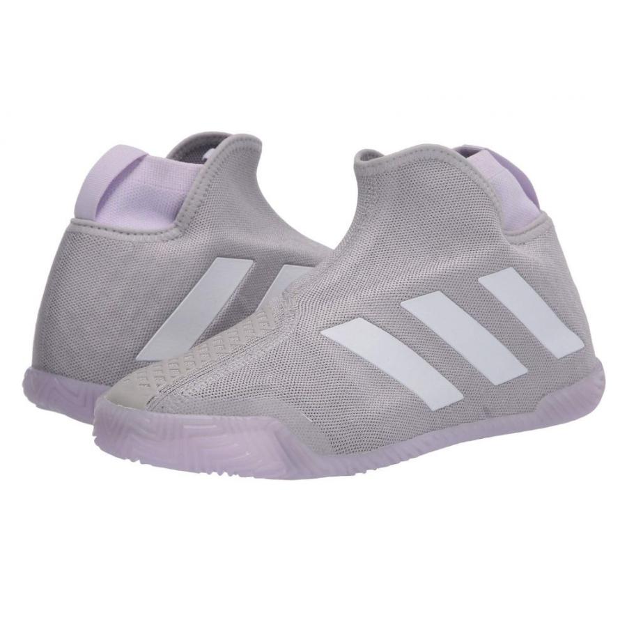 暮らし健康ネット館 アディダス adidas レディース テニス シューズ・靴 Stycon Grey Two/Footwear White/Purple Tint, royme a105168f
