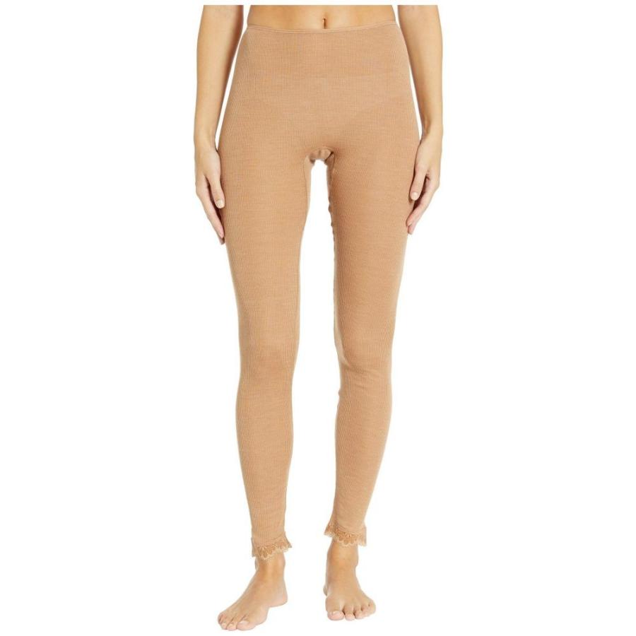 ハンロ Hanro レディース スパッツ レギンス インナー 下着 Woolen Lace Leggings Caramel Healthykarts In