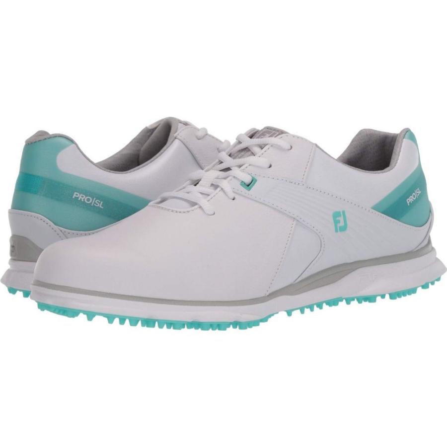 安い 商品 フットジョイ Footjoy レディース スニーカー シューズ 靴 Pro Sl White Aqua 新品 取寄品 Www Superavila Com