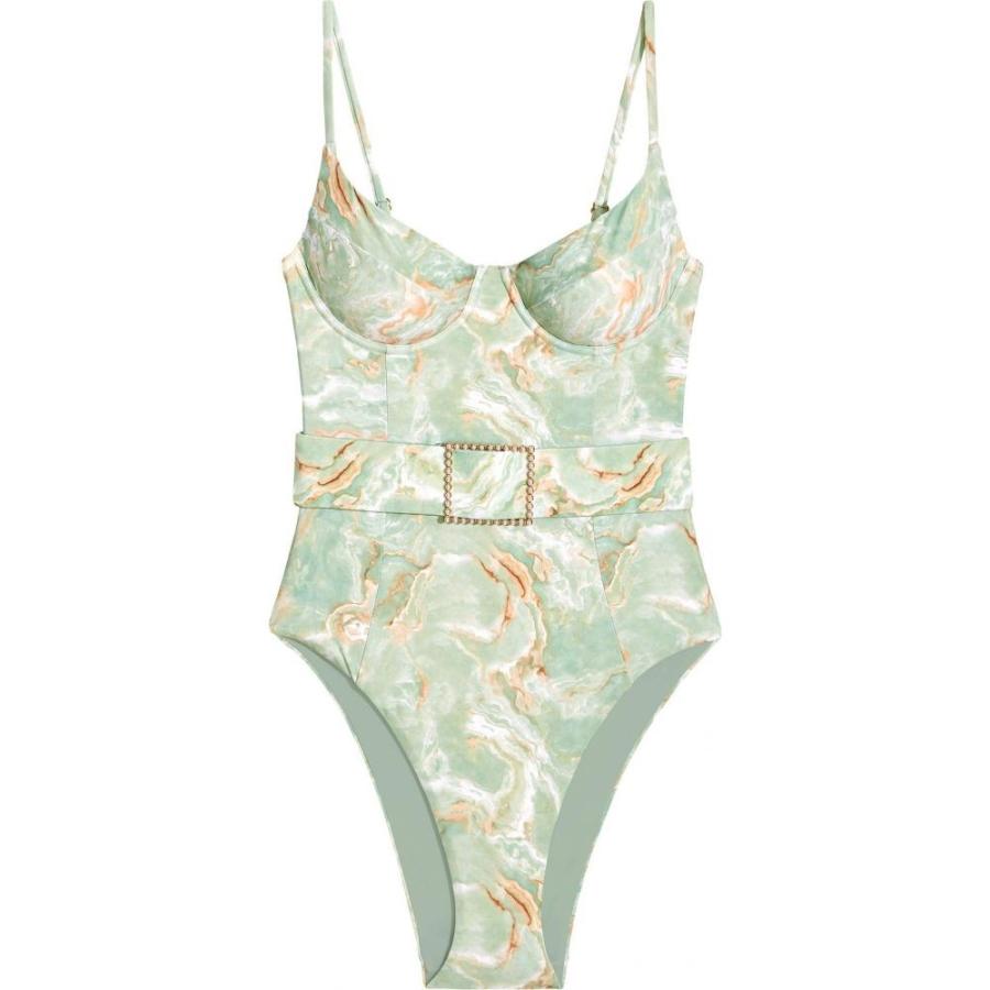 We Wore What レディース ワンピース 水着 ビーチウェア Danielle One Piece Creme De Menthe Erhamah Com