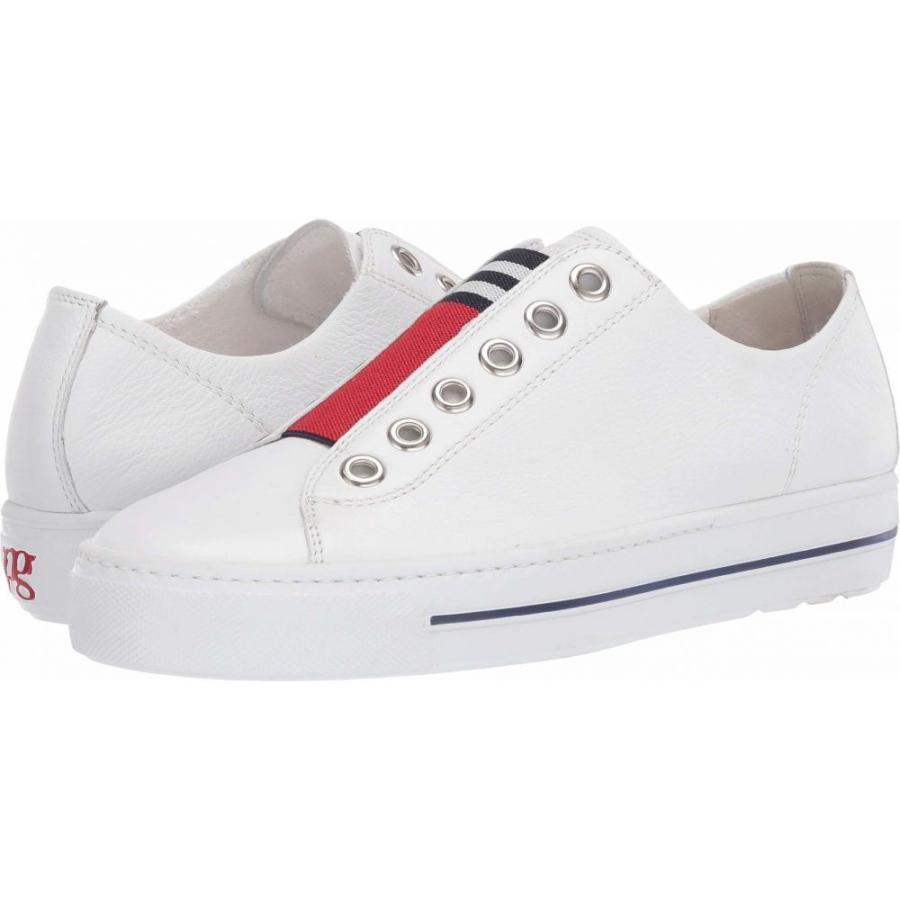 魅力的な ポールグリーン Paul Green レディース スニーカー シューズ 靴 Abby White Red Leather 定価から3０ オフ Skylanceronline Com