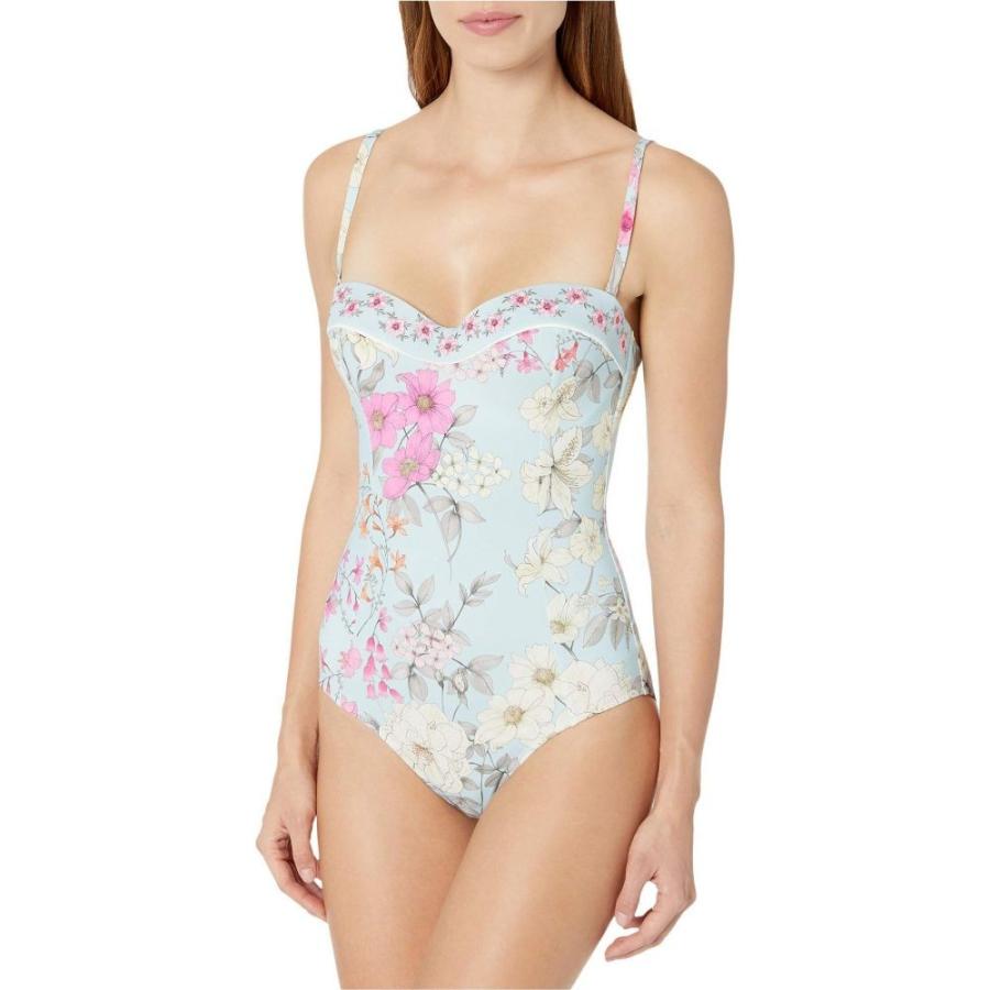 ジョニーワズ Johnny Was レディース ワンピース 水着 ビーチウェア Belladonna Structured One Piece Multi Www Duje It