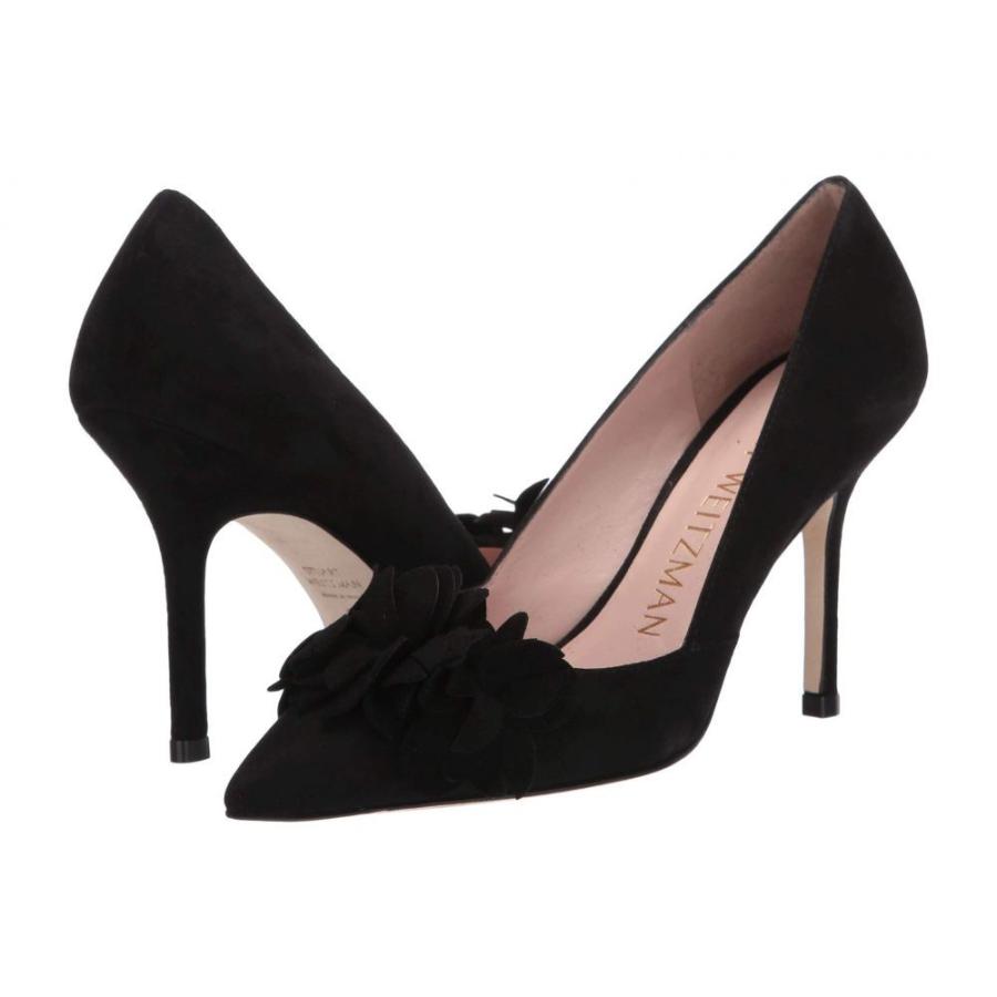 スチュアート ワイツマン Stuart Weitzman レディース パンプス シューズ 靴 Rosalita 95 Black Suede Ryqueza Com Br
